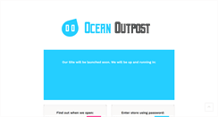 Desktop Screenshot of oceanoutpost.com
